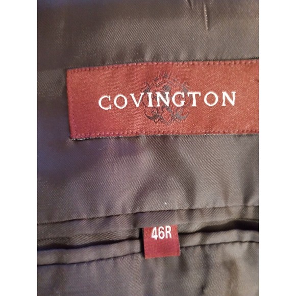 Covington's Mens Brown Two Button Corduroy Blazer, Size 46R - Picture 6 of 6